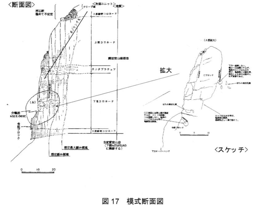 模式断面図