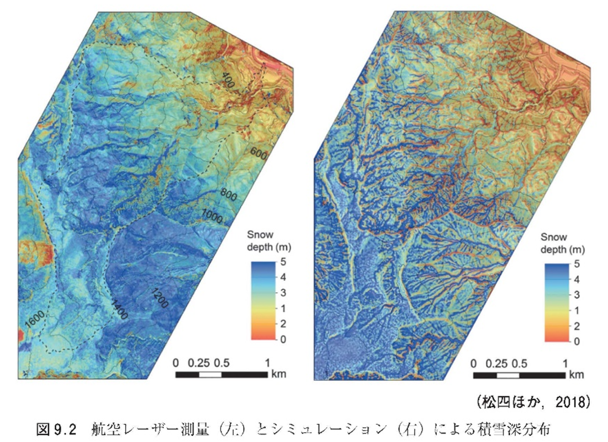 積雪地帯における斜面変動と土砂災害の図7